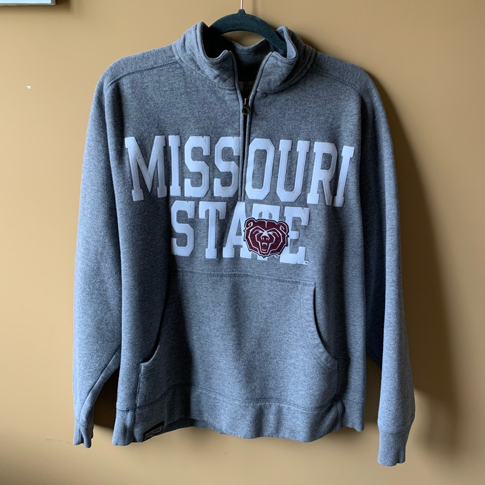 MISSOURI STATE UNIVERSITY HALF ZIP